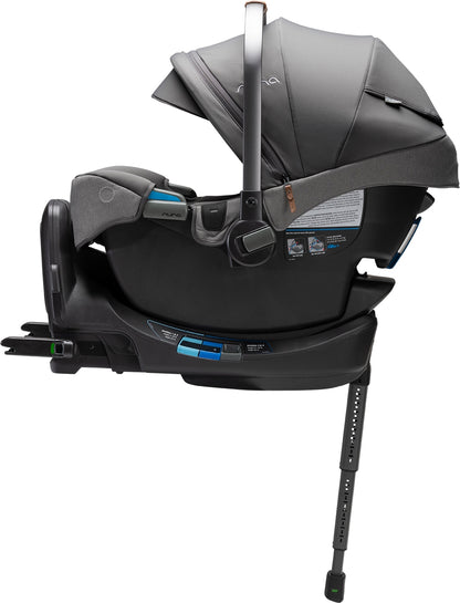 Nuna PIPA RX Infant Car Seat + RELX Base with Load Leg - Granite