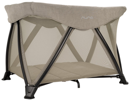 Nuna SENA Aire Playard with Zip-Off Bassinet - Hazelwood