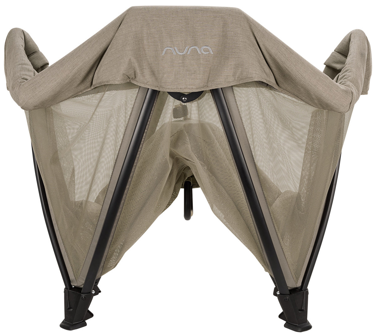 Nuna SENA Aire Playard with Zip-Off Bassinet - Hazelwood