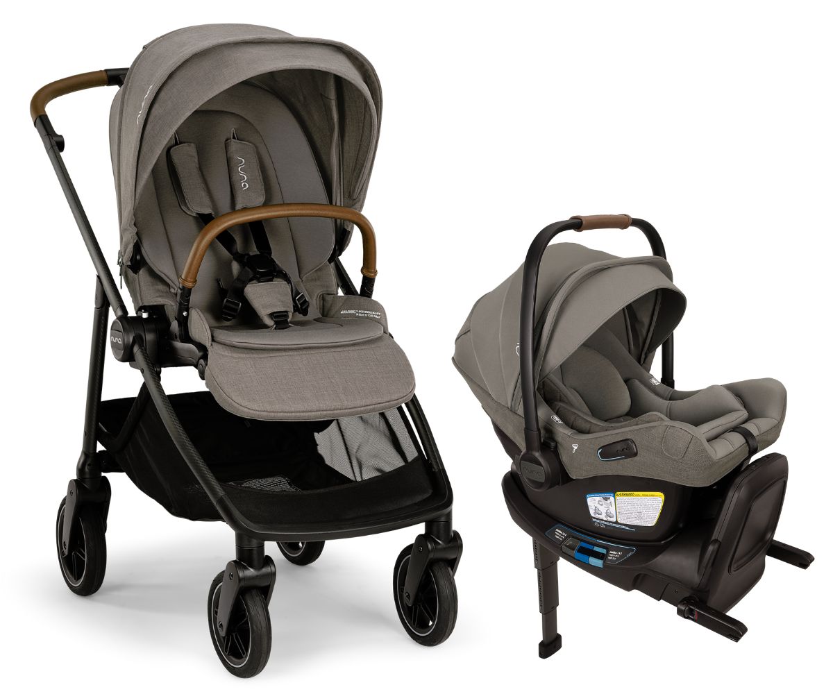 Nuna SWIV + PIPA Aire RX Travel System Bundle - Granite / Granite