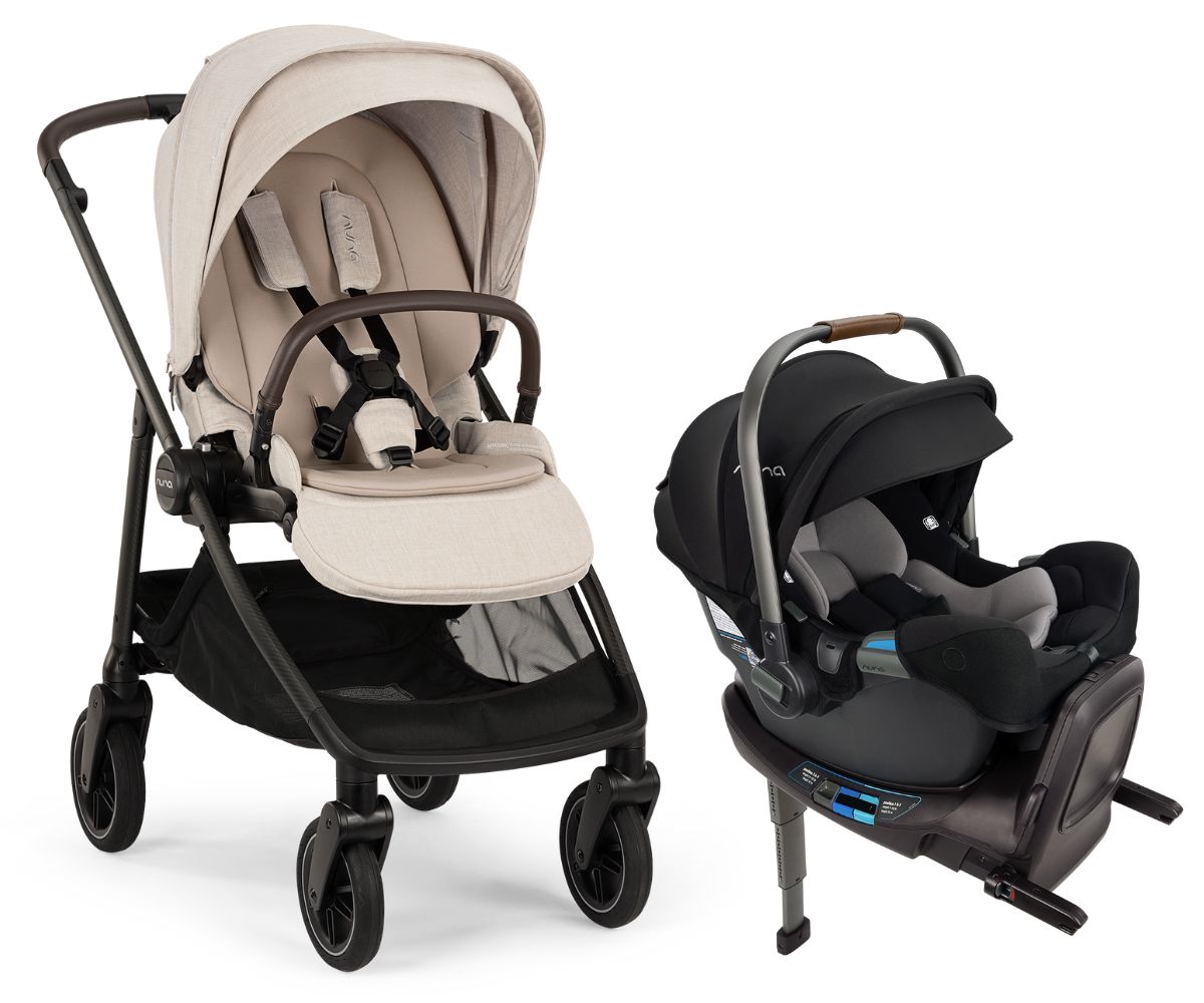 Nuna SWIV + PIPA RX Travel System Bundle - Acorn / Caviar