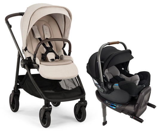 Nuna SWIV + PIPA RX Travel System Bundle - Acorn / Caviar