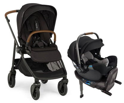 Nuna SWIV + PIPA RX Travel System Bundle - Caviar / Caviar