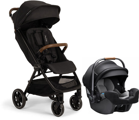 Nuna TRVL LX + PIPA RX Travel System Bundle - Caviar