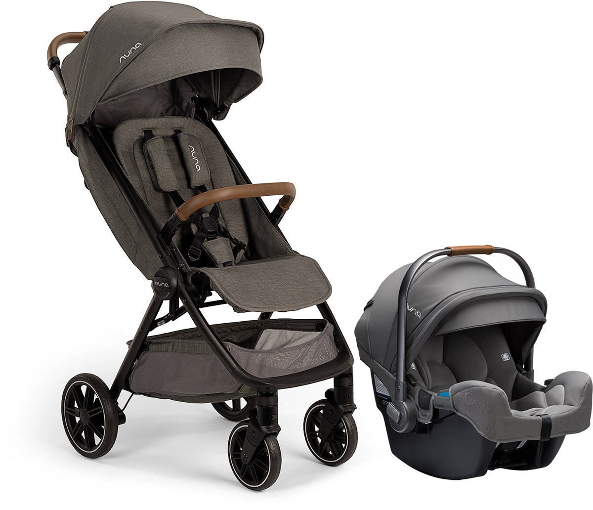 Nuna TRVL LX + PIPA RX Travel System Bundle - Granite