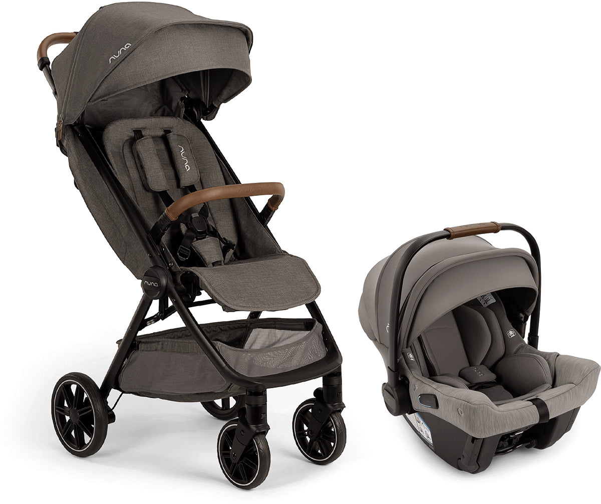 Nuna TRVL LX + PIPA urbn Travel System - Granite