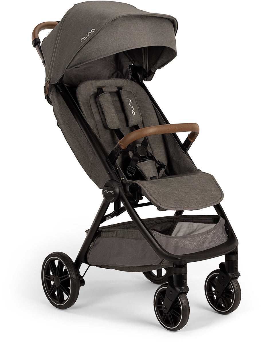 Nuna TRVL LX Self-Folding Compact Stroller - Granite