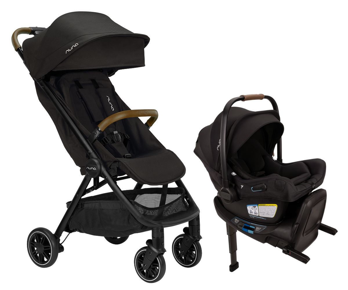 Nuna TRVL + PIPA Aire RX Travel System Bundle - Caviar