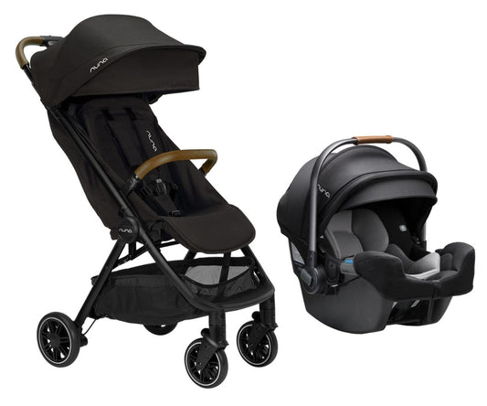 Nuna TRVL + PIPA RX Travel System Bundle - Caviar