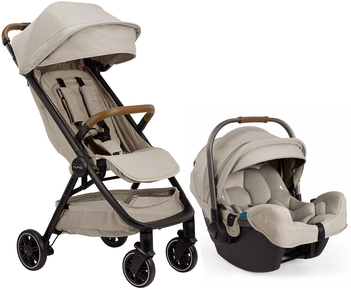 Nuna TRVL + PIPA RX Travel System Bundle - Hazelwood