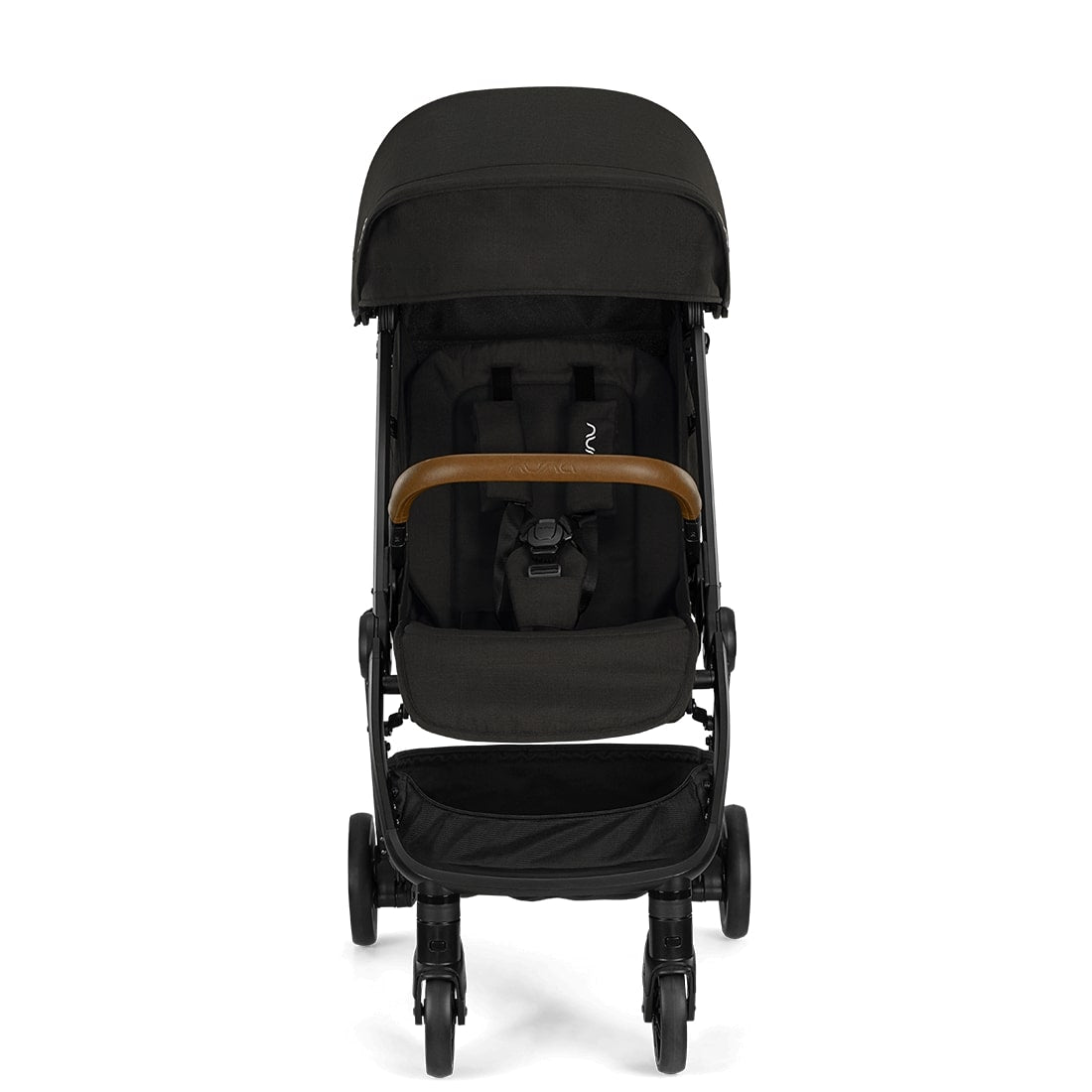 Nuna TRVL Self-Folding Compact Stroller - Caviar