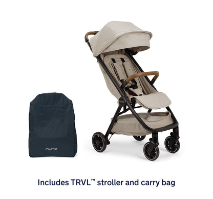 Nuna TRVL Self-Folding Compact Stroller - Hazelwood