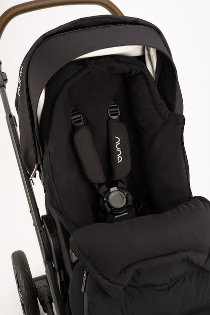 Nuna Winter Stroller Set with Bag - Caviar