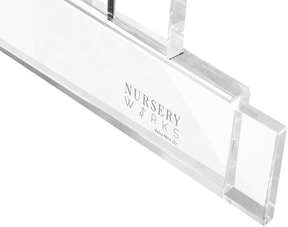 Nursery Works Vetro Mini Crib, Acrylic