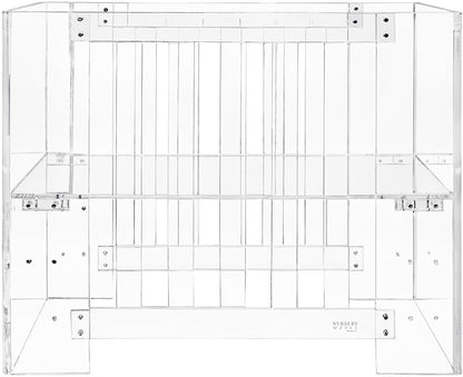 Nursery Works Vetro Mini Crib, Acrylic