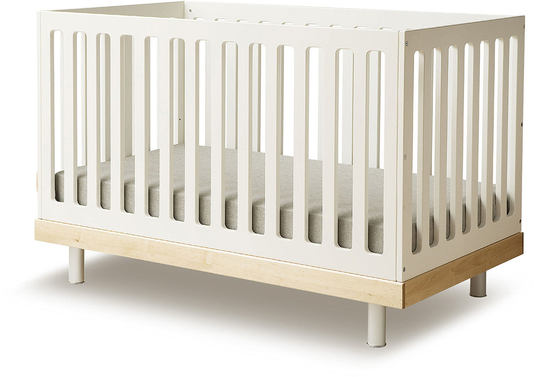 Oeuf Classic Crib - White/Birch