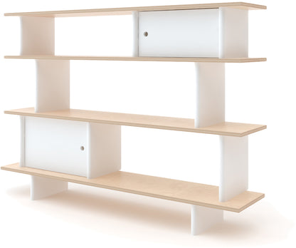 Oeuf Mini Library - White/Birch