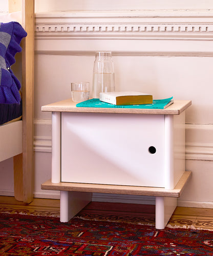 Oeuf ML Night Stand - White/Birch