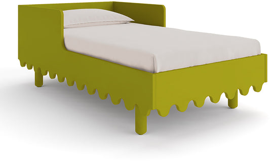 Oeuf Moss Toddler Bed - Green - Peapod