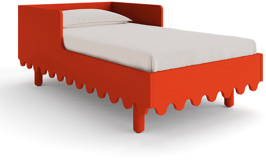 Oeuf Moss Toddler Bed - Red - Tomato