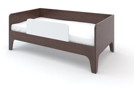 Oeuf Perch Toddler Bed - White/Walnut