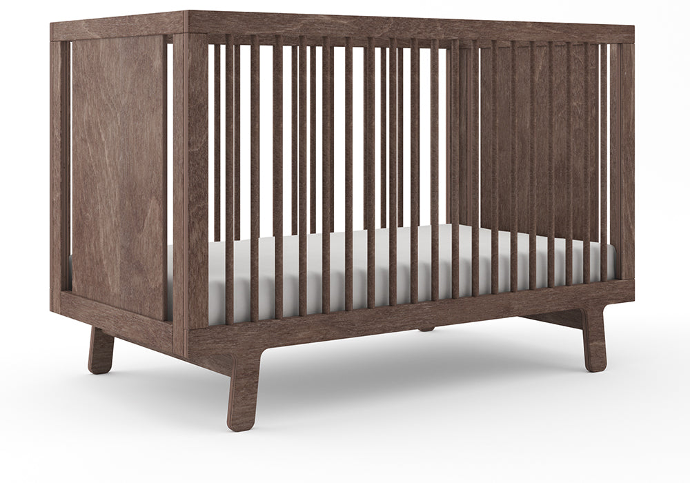 Oeuf Sparrow Crib - Walnut