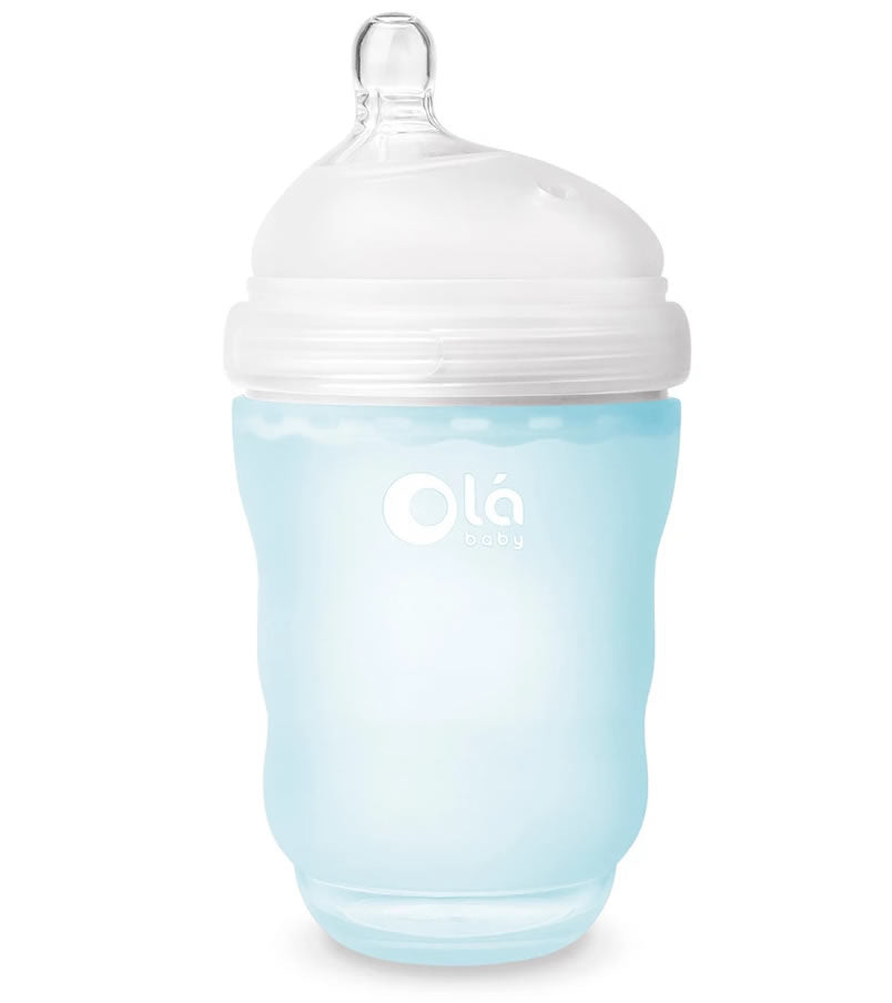 Olababy Gentle Bottle, 8oz - Sky