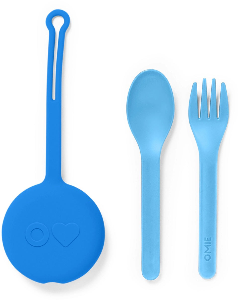 Omie Life OmiePod & Utensils - Capri Blue