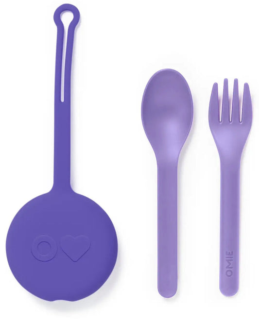 Omie Life OmiePod & Utensils - Lilac