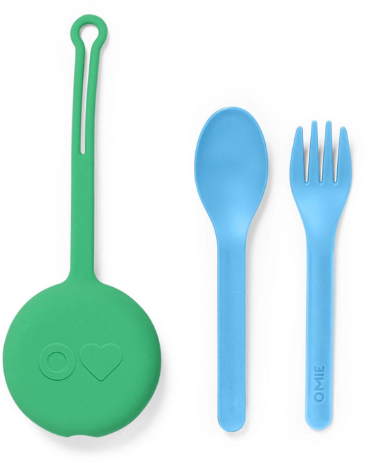 Omie Life OmiePod & Utensils - Mint Green