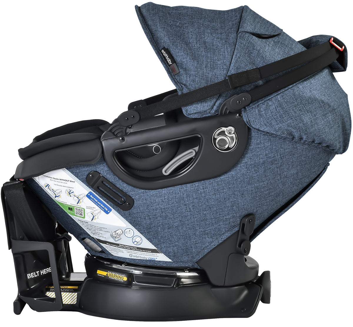 Orbit Baby G5 Plus Infant Car Seat - Melange Navy