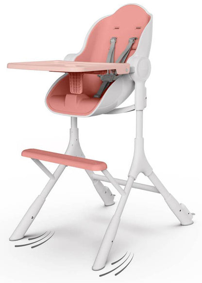 Oribel Cocoon Z High Chair - Cotton Candy Pink