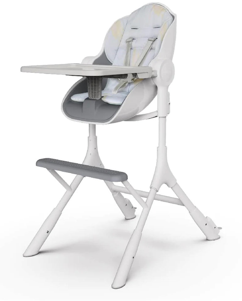 Oribel Cocoon Z High Chair + Seat Liner Combo - Ice Grey