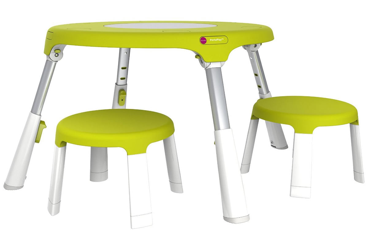 Oribel PortaPlay 4-in-1 Foldable Activity Center & Stools - Forest Friends