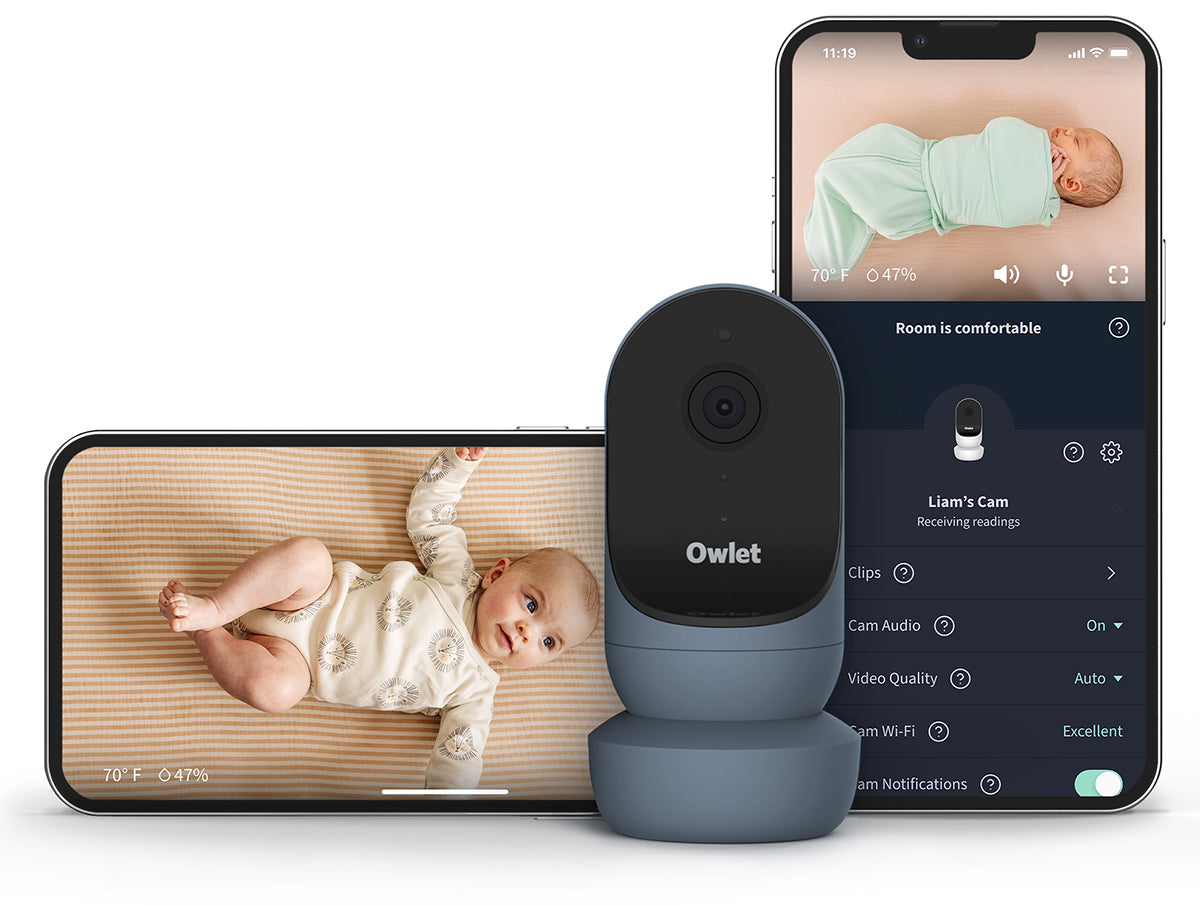 Owlet Cam 2 Smart HD Video Baby Monitor - Bedtime Blue