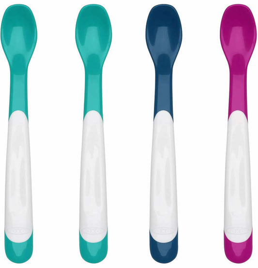 OXO Tot Infant Feeding Spoon 4-pack - Multi