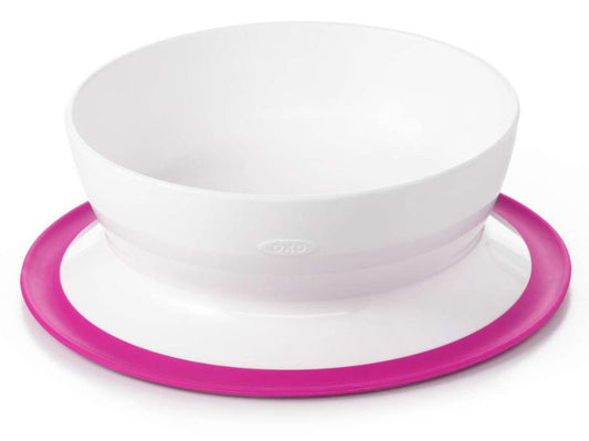 OXO Tot Stick & Stay Bowl - Pink