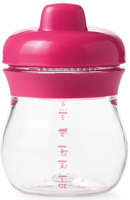 OXO Tot Transitions Sippy Cup, 6 oz - Pink