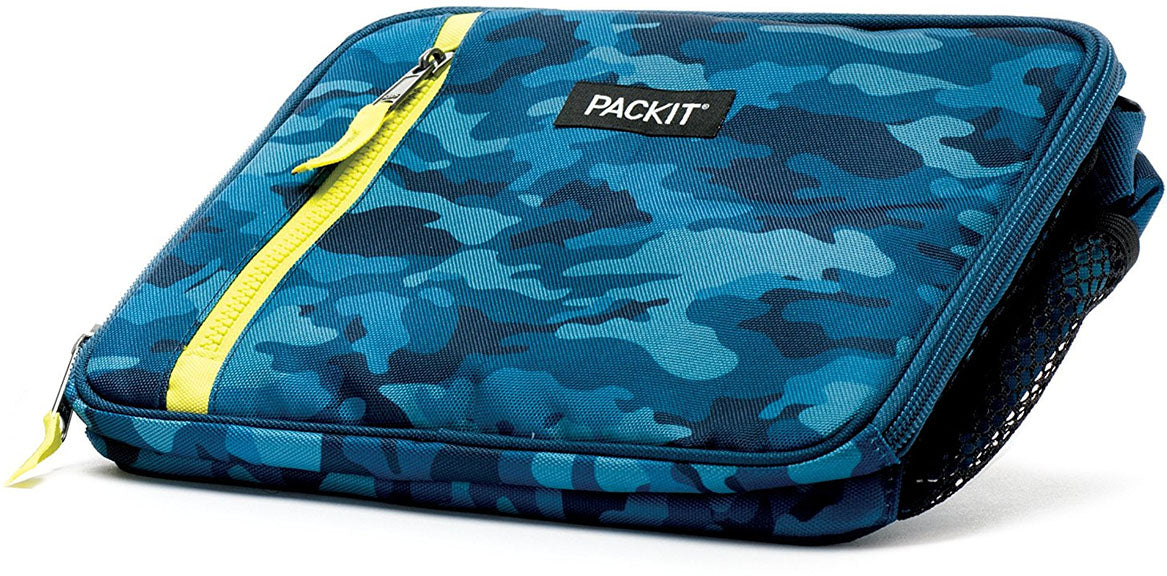 PackIt Freezable Classic Lunchbox - Blue Camo