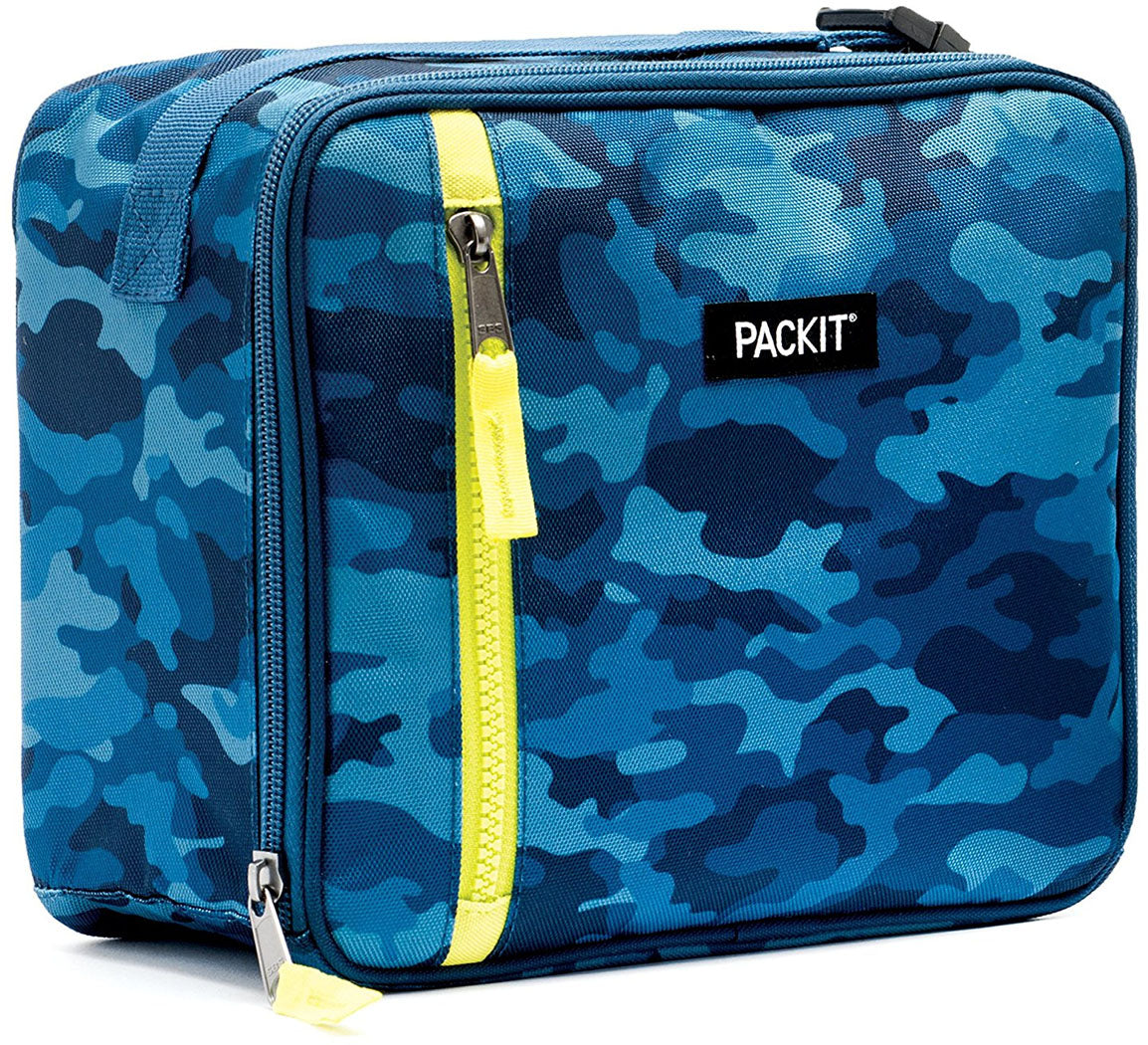 PackIt Freezable Classic Lunchbox - Blue Camo