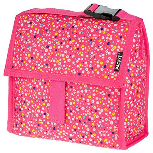 PackIt Freezable Mini Lunch Bag - Poppy Pink