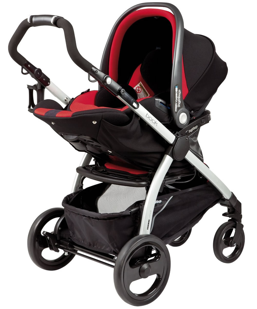 Peg Perego Book Stroller in Stone (Black)