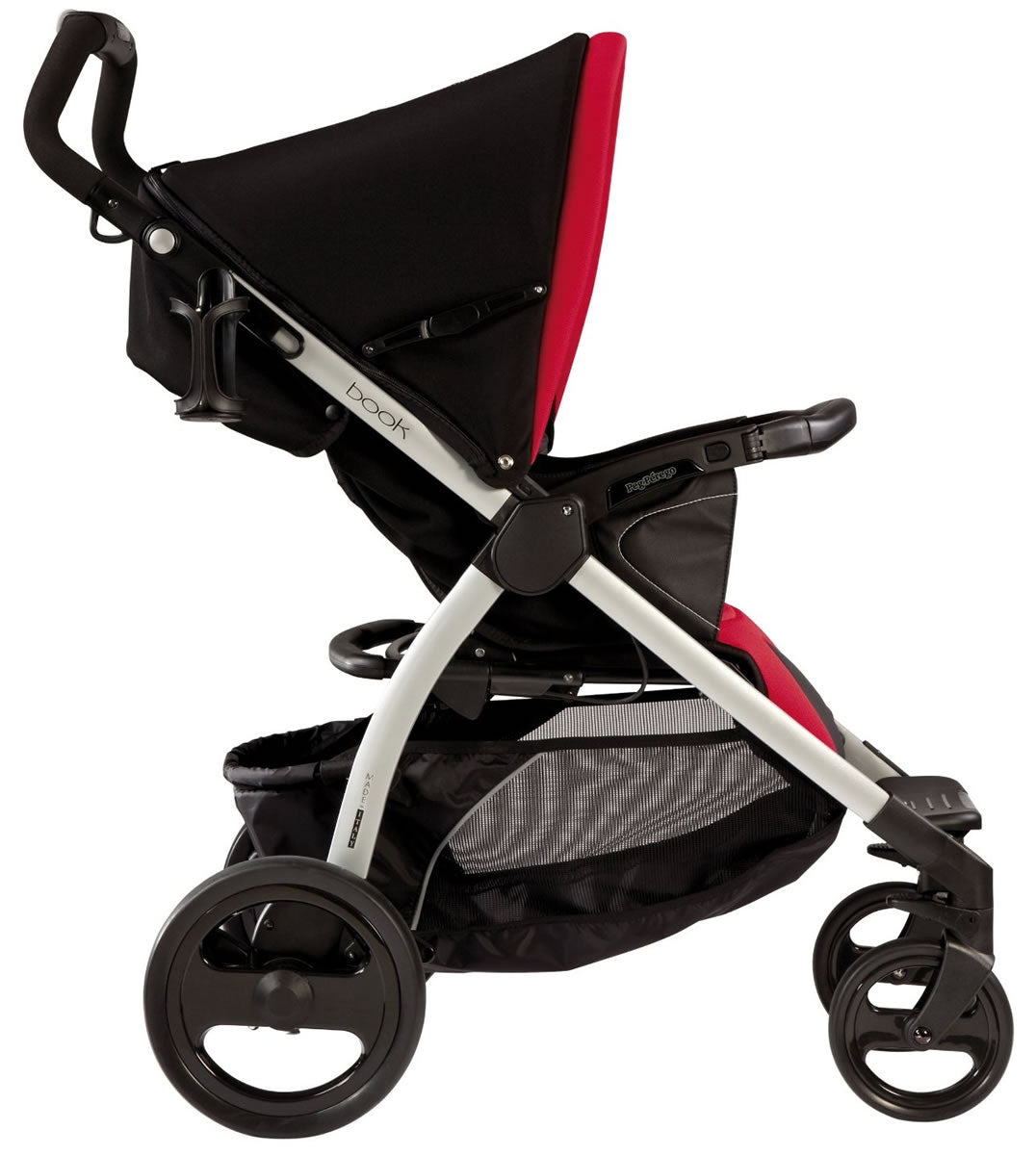 Peg Perego Book Stroller in Stone (Black)