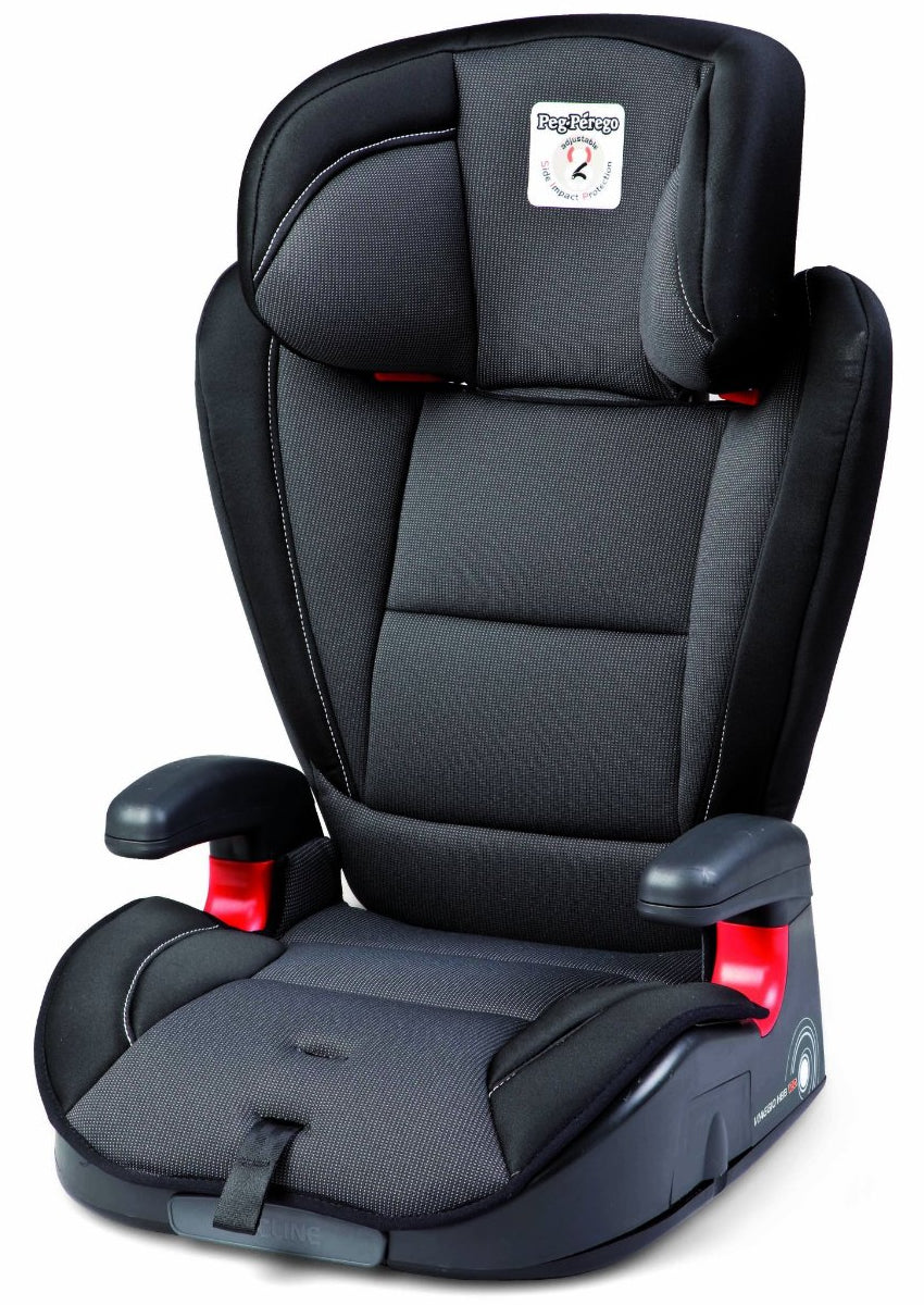 Peg Perego Viaggio HBB 120 High Back Booster Car Seat in Crystal Black