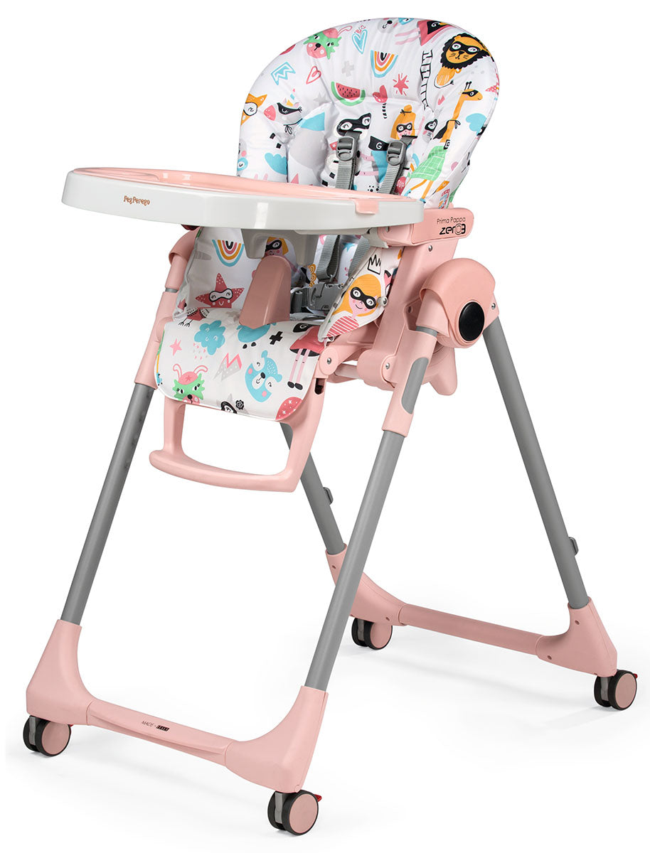 Peg Perego Pappa Zero 3 High Chair - Super Girl