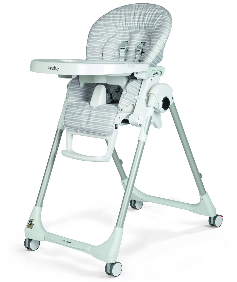 Peg Perego Prima Pappa Zero 3 High Chair - Linear Grey