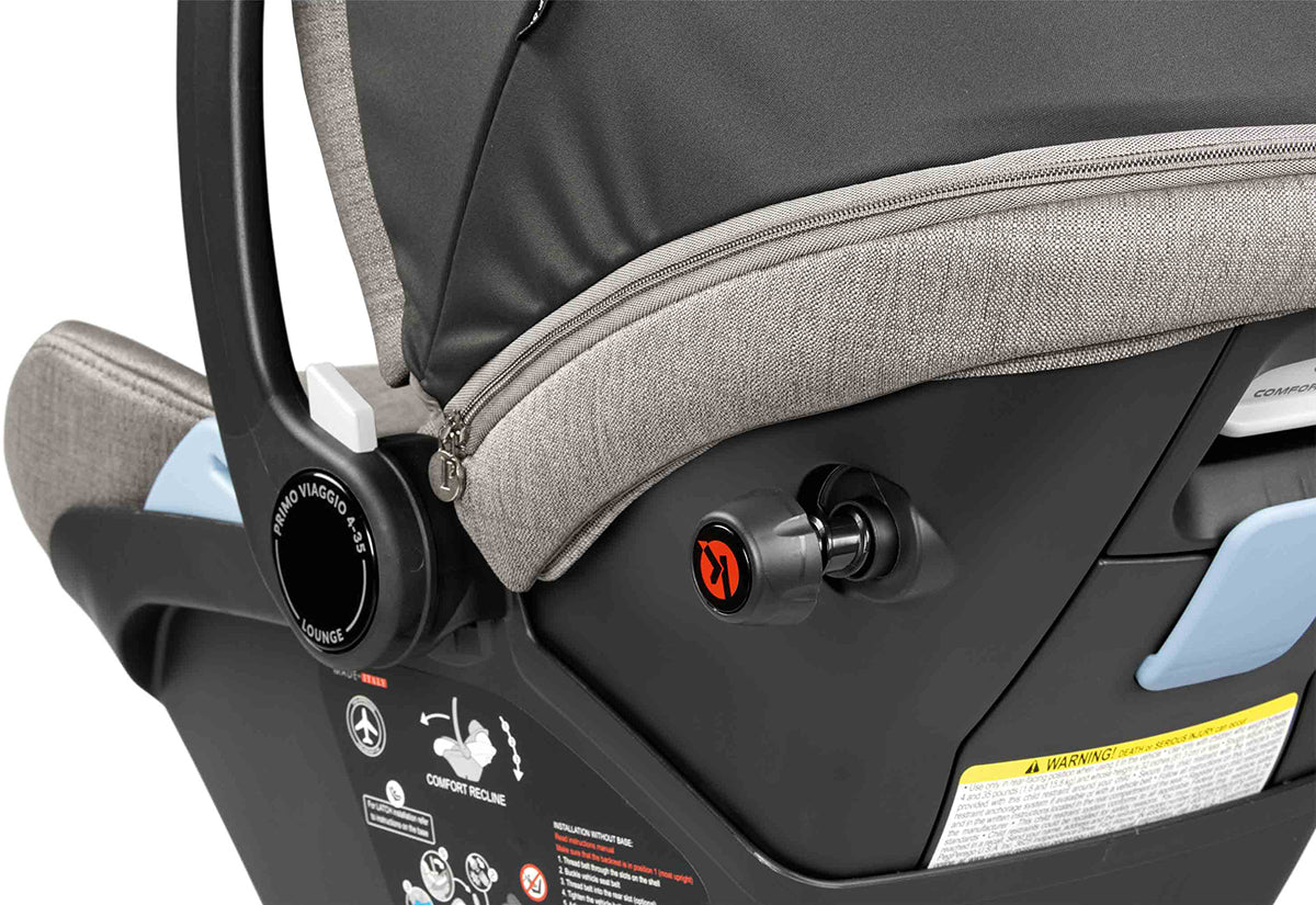 Peg Perego Primo Viaggio 4-35 Lounge Reclining Infant Car Seat - City Grey