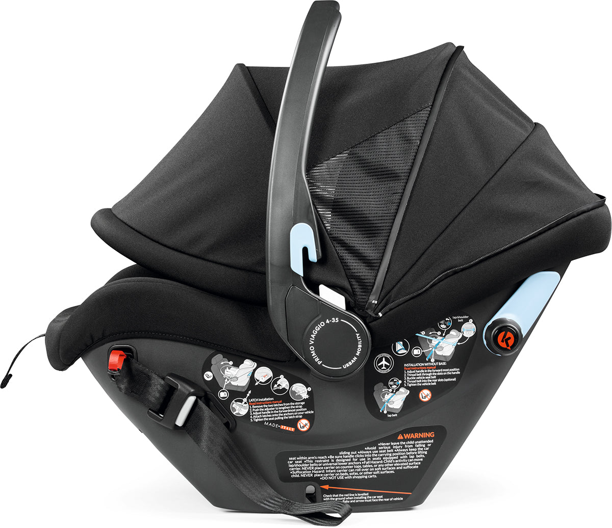 Peg Perego Primo Viaggio 4-35 Urban Mobility Infant Car Seat - True Black