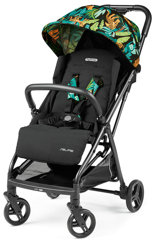 Peg Perego Selfie Compact Stroller - Jaguars