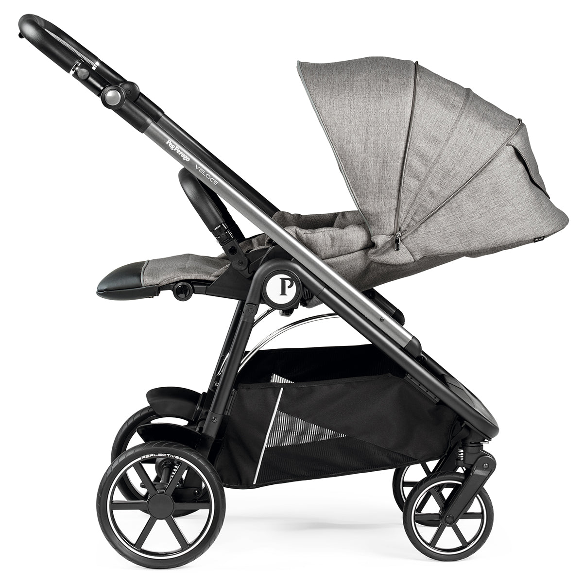 Peg Perego Veloce Stroller - City Grey